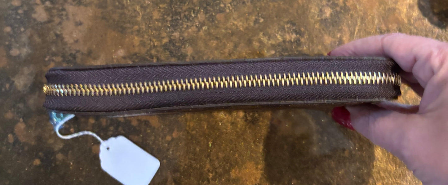 LV Large Damier Brown Wallet