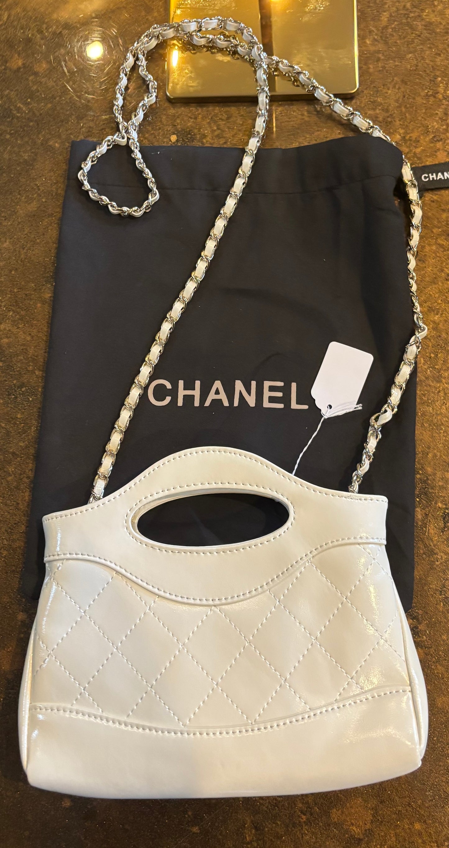 Chanel Cream Crossbody