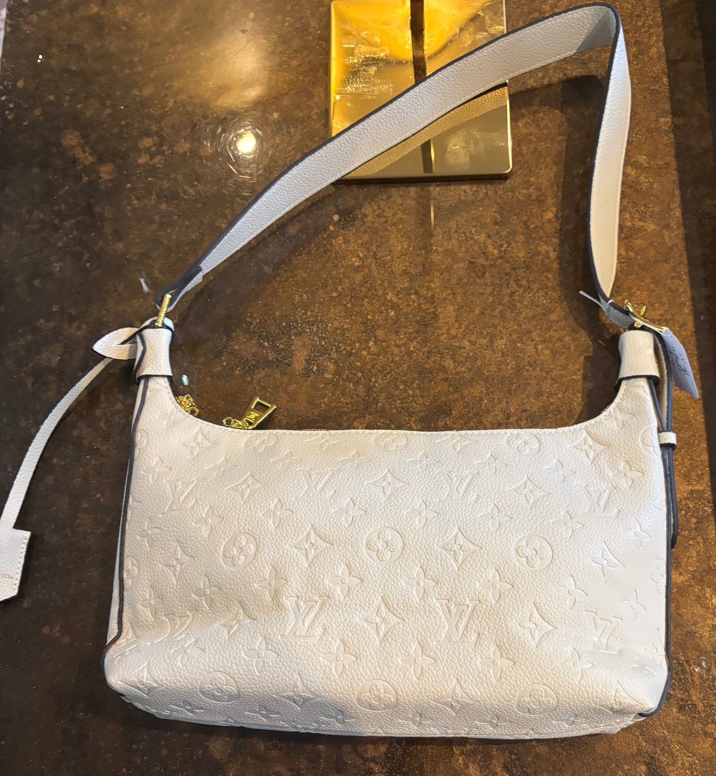 LV Off White Shoulder Bag