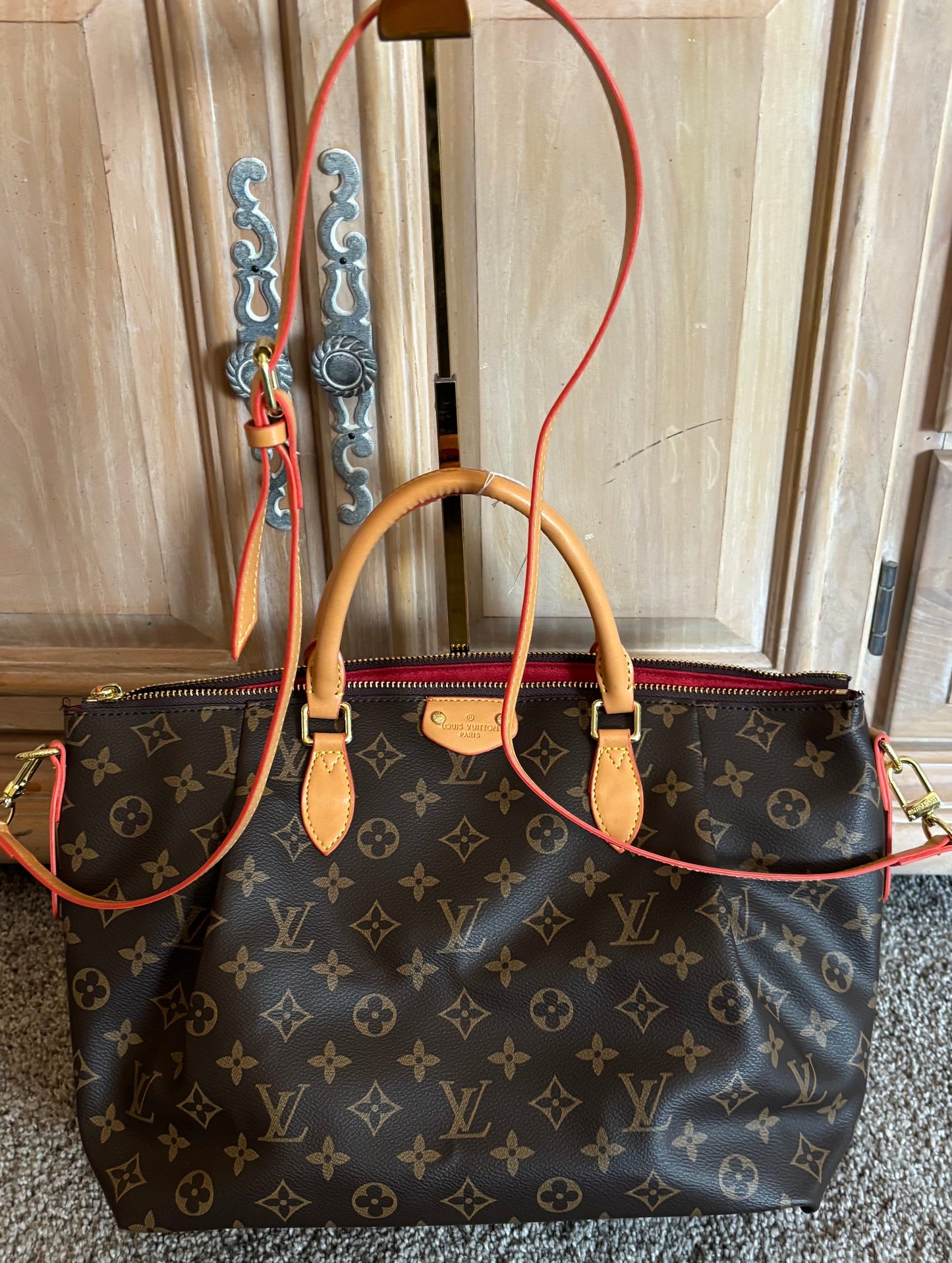 LV Turenne Handbag Double Handle/Crossbody 2587