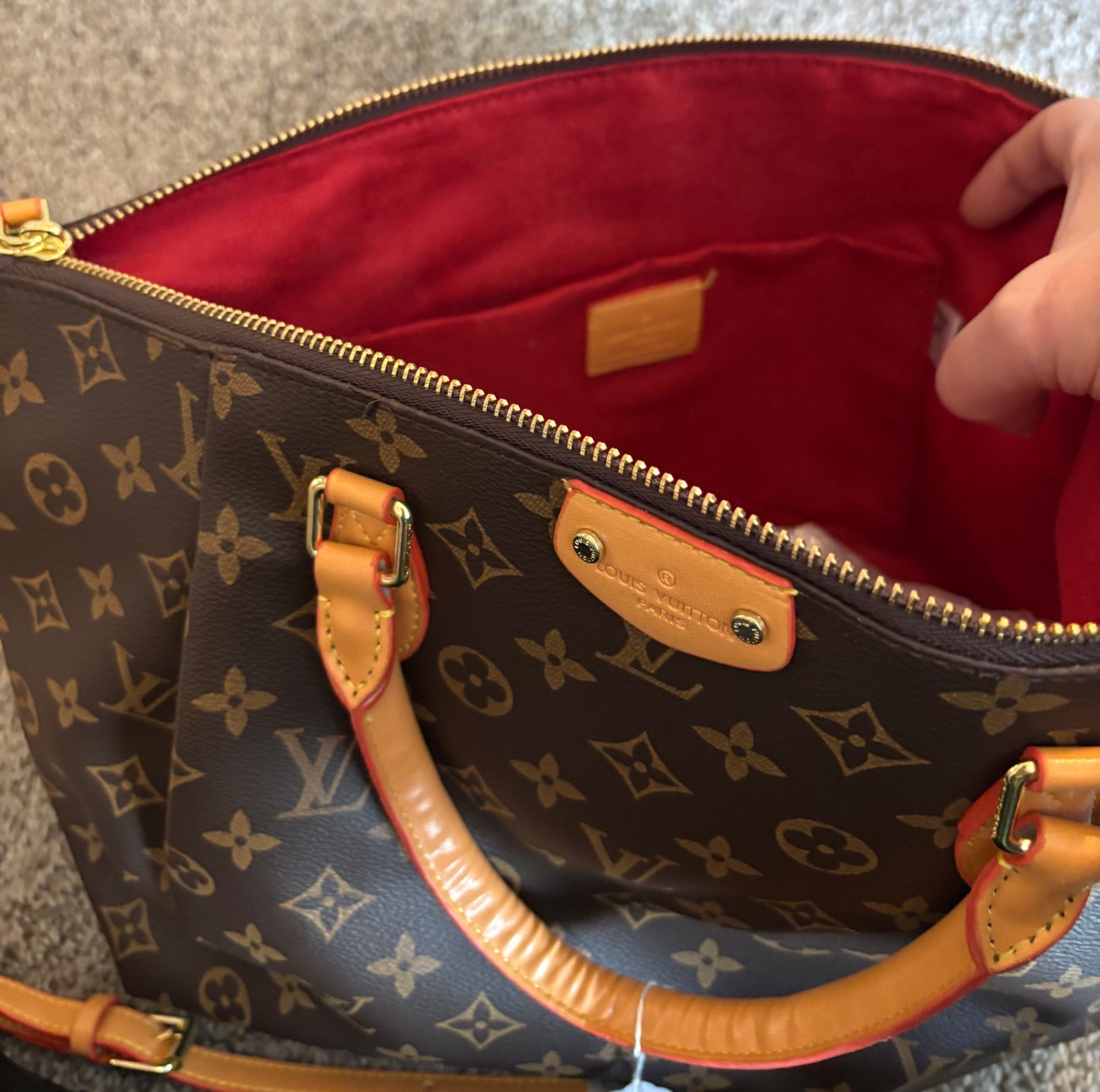 LV Turenne Handbag Double Handle/Crossbody 2587