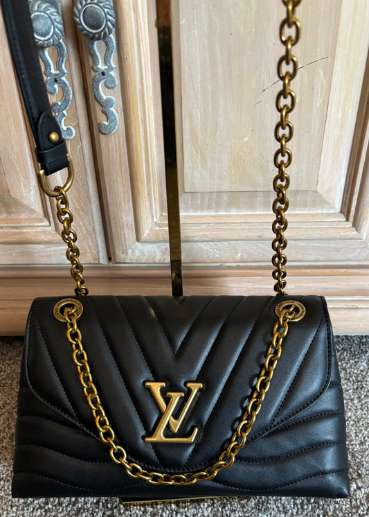 LV New Wave Chain Bag Black 2586