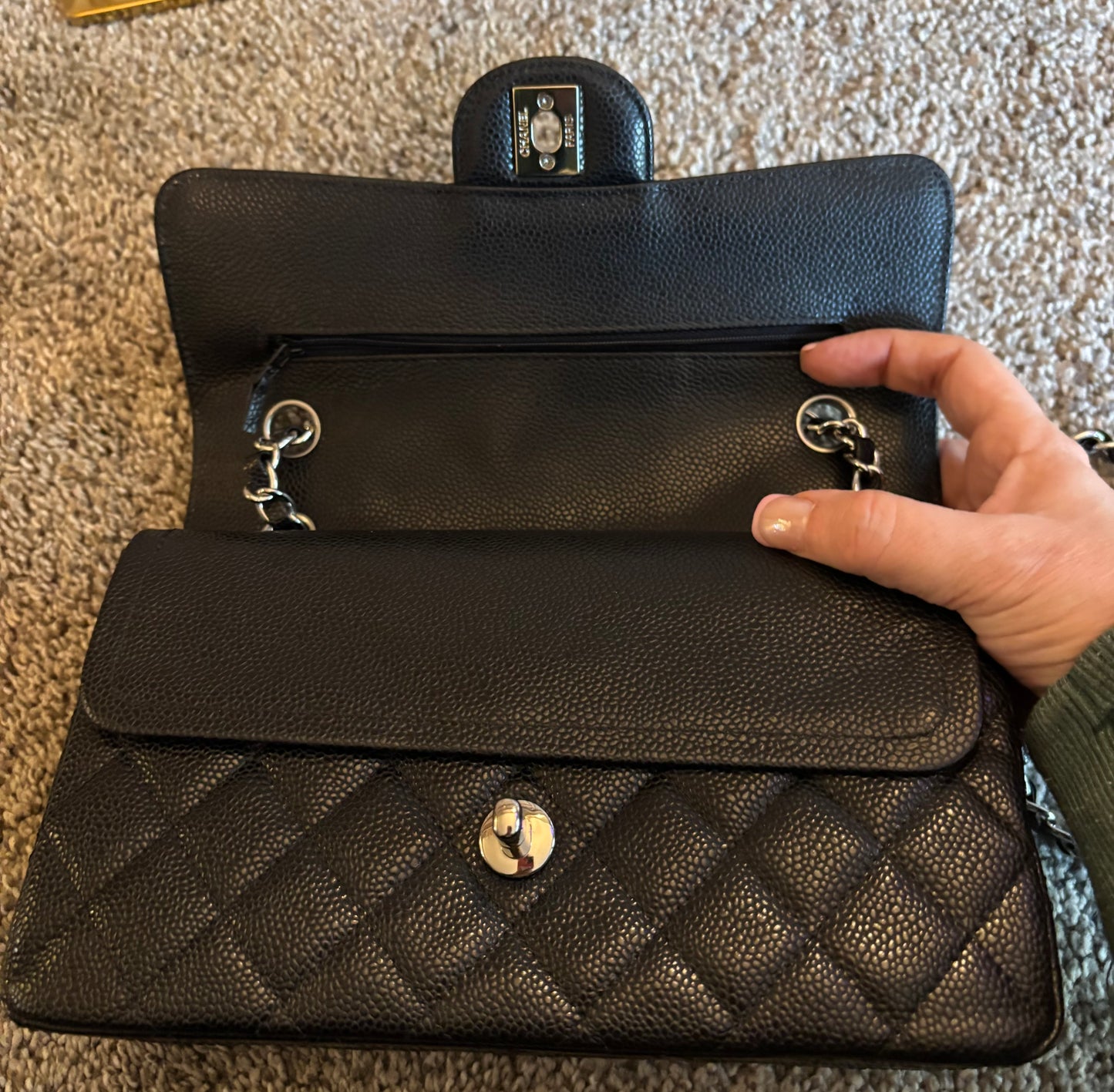 Chanel Double Flap Shoulder/Crossbody 2591