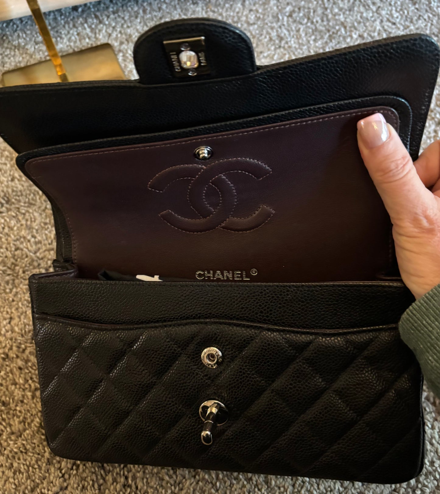 Chanel Double Flap Shoulder/Crossbody 2591