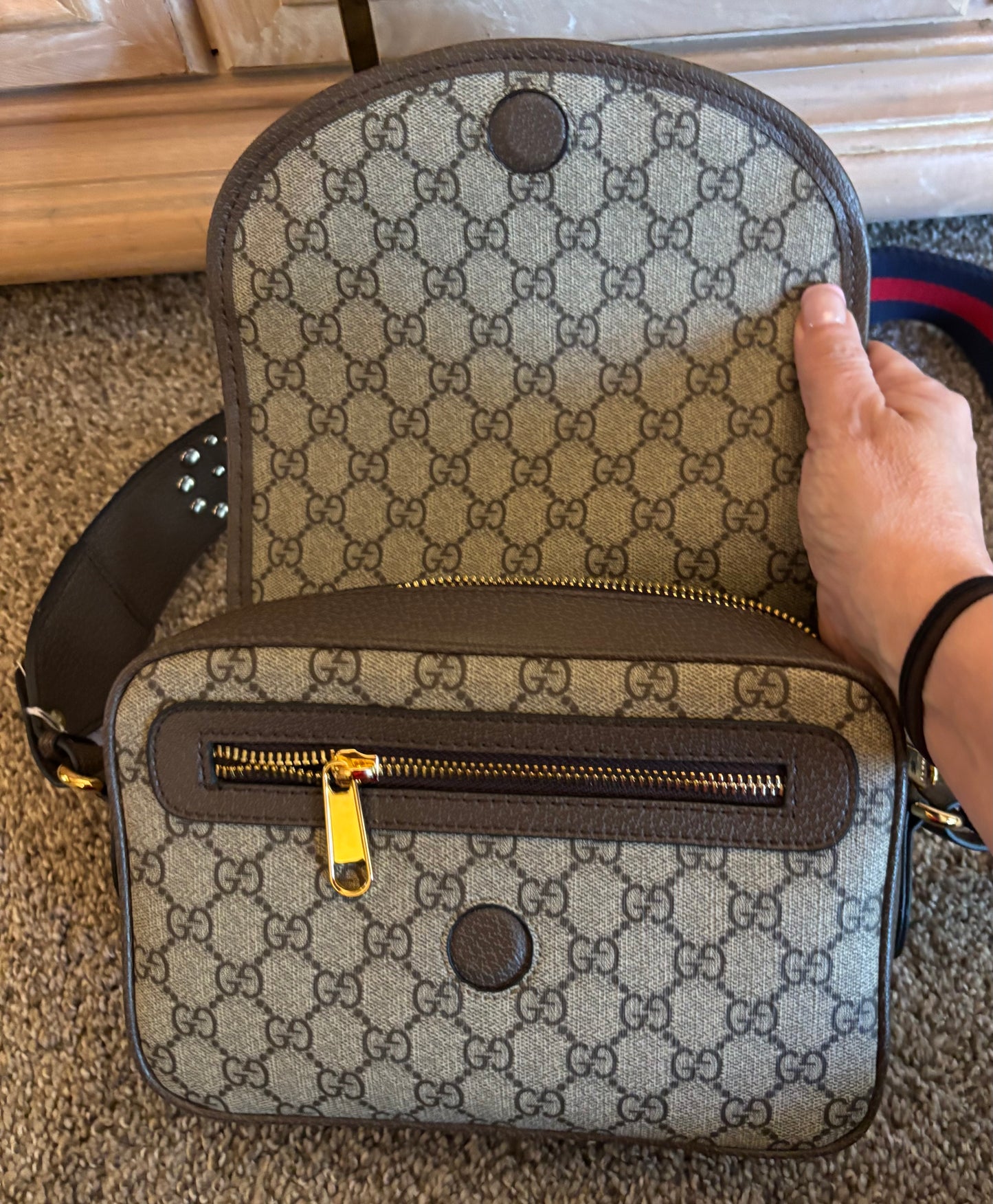 Gucci Ophidia Shoulder Bag 2 Straps 2595