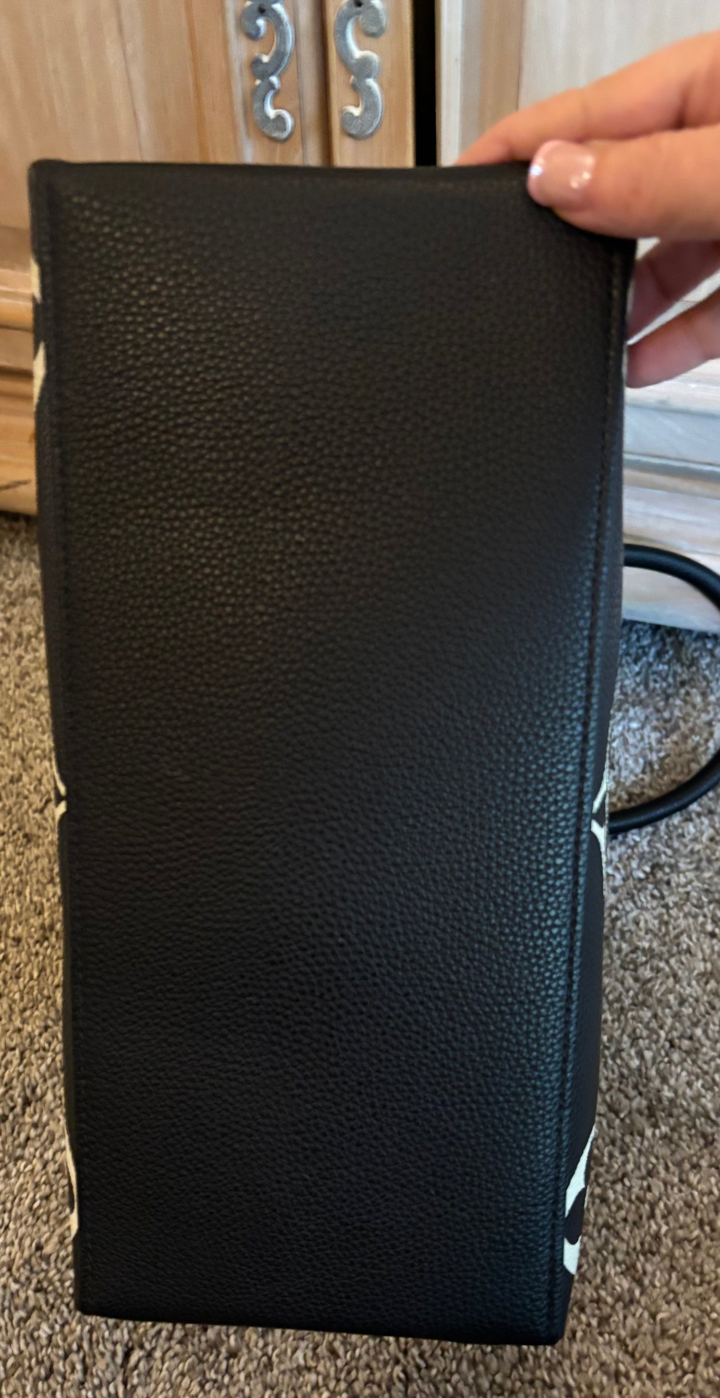 LV Palais Black/Cream Double Handle/Crossbody 2596