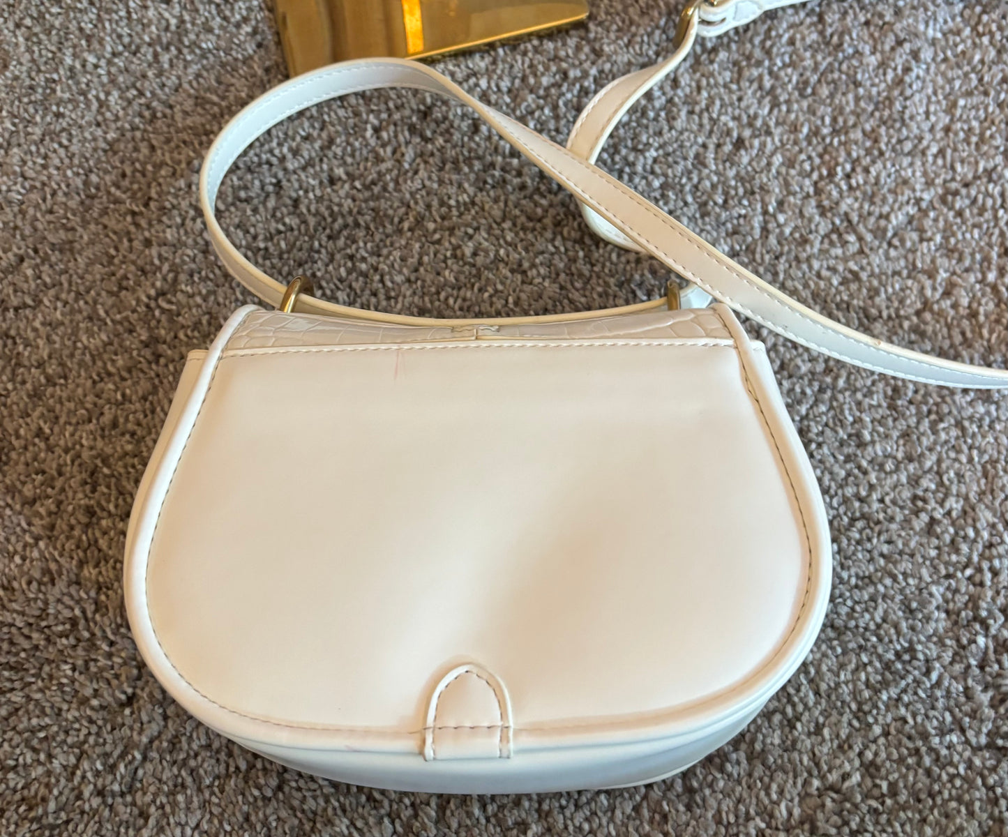 Fendi White Clutch/Crossbody 2609