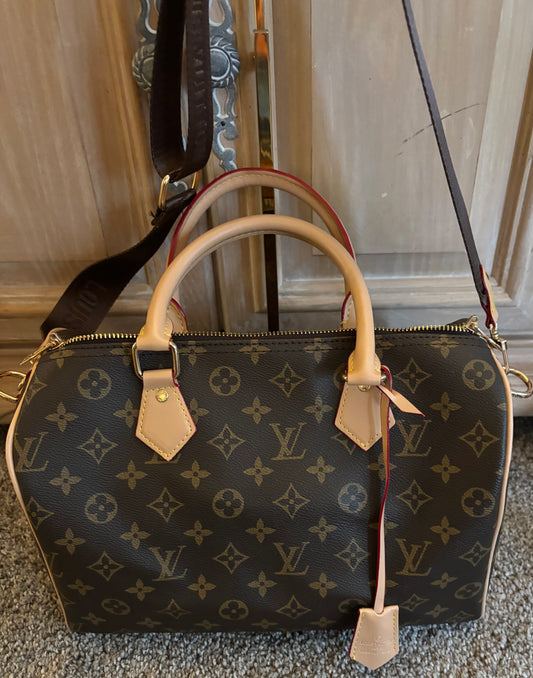 LV Mono Speedy Double Handle/Crossbody 2626