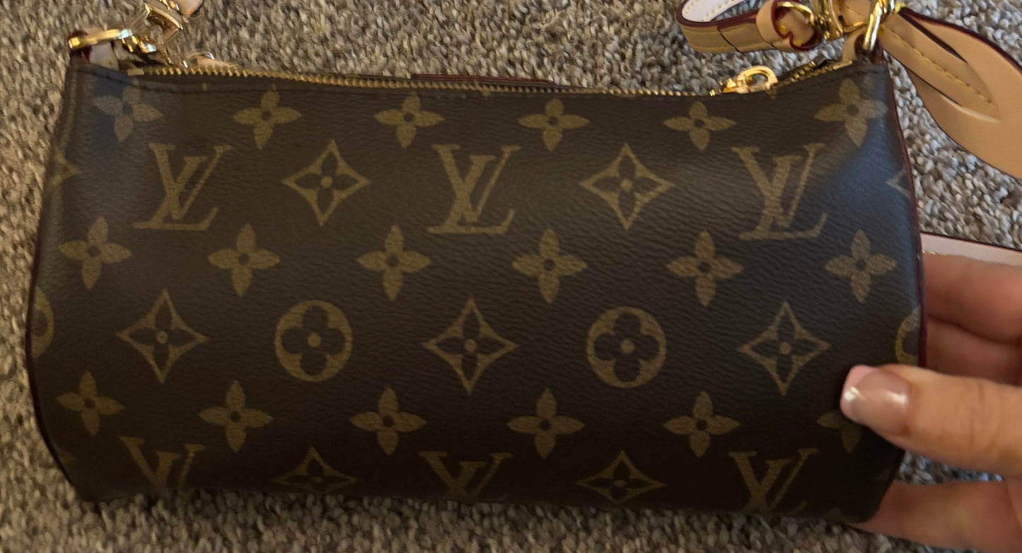 LV Brown Mono Shoulder/Crossbody 2630