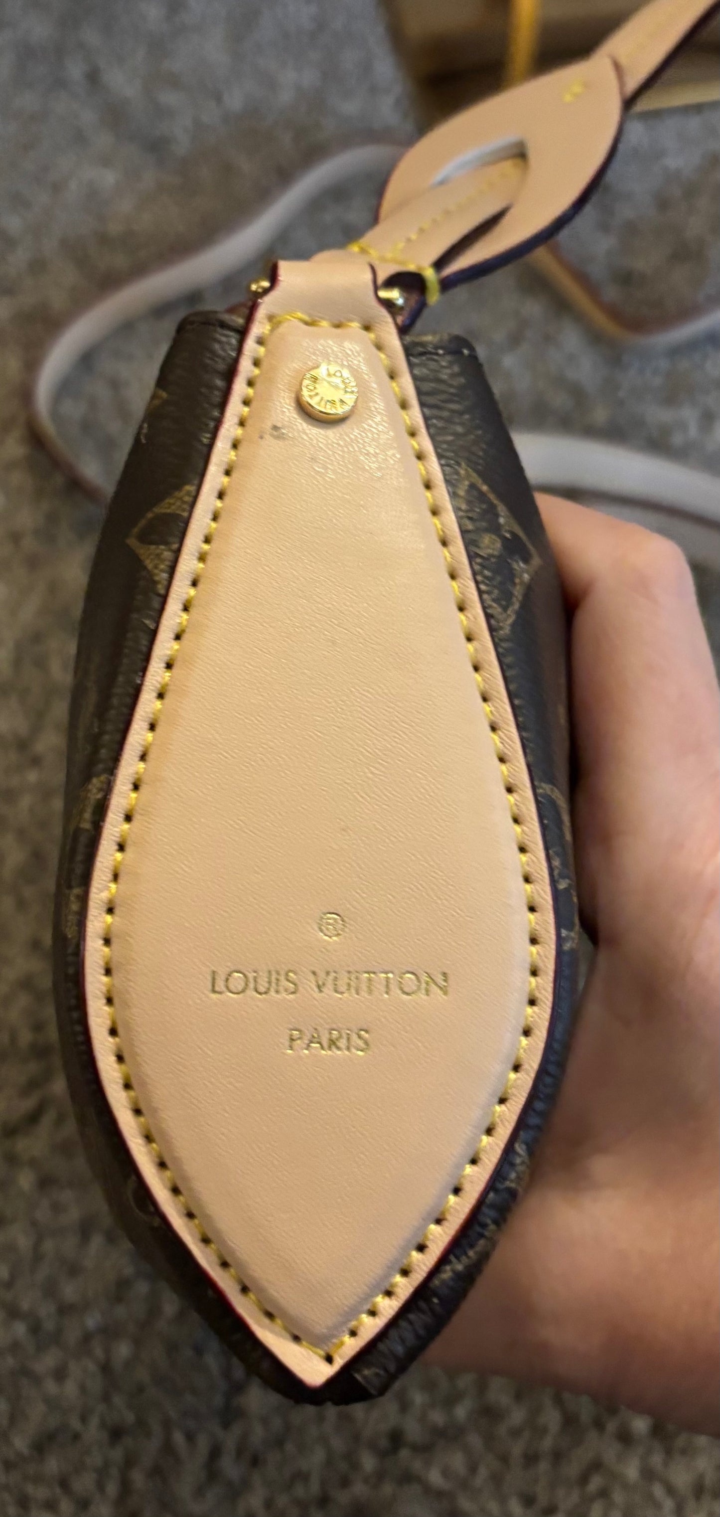 LV Brown Mono Shoulder/Crossbody 2630