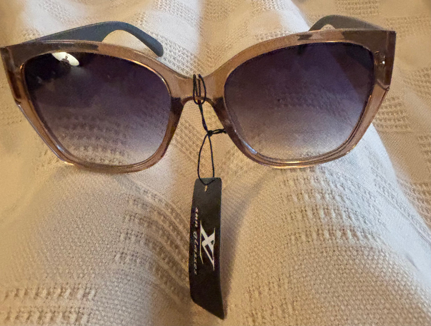 LV Light Brown Sunglasses with Grey Sides 2646
