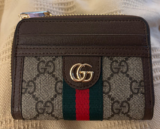 Gucci Mono Small Zip Wallet 2648