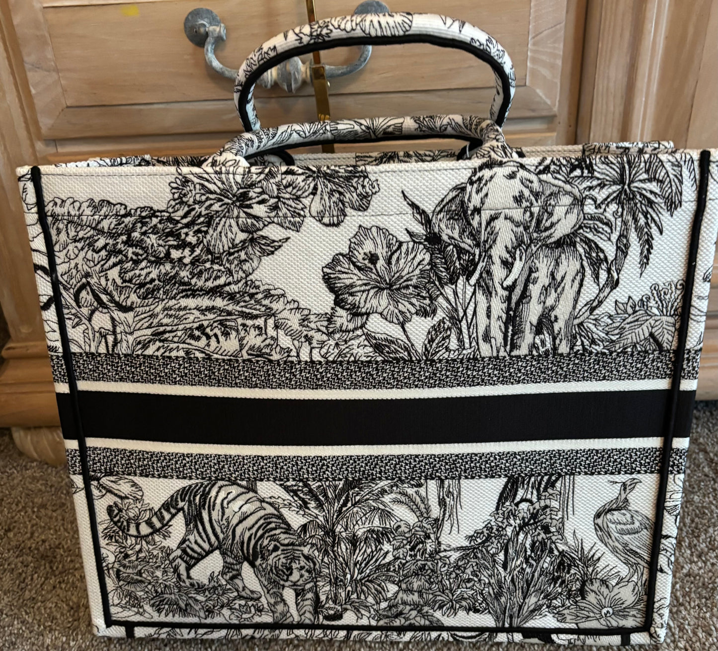 Christian Dior Large Book Tote Mirror 2652