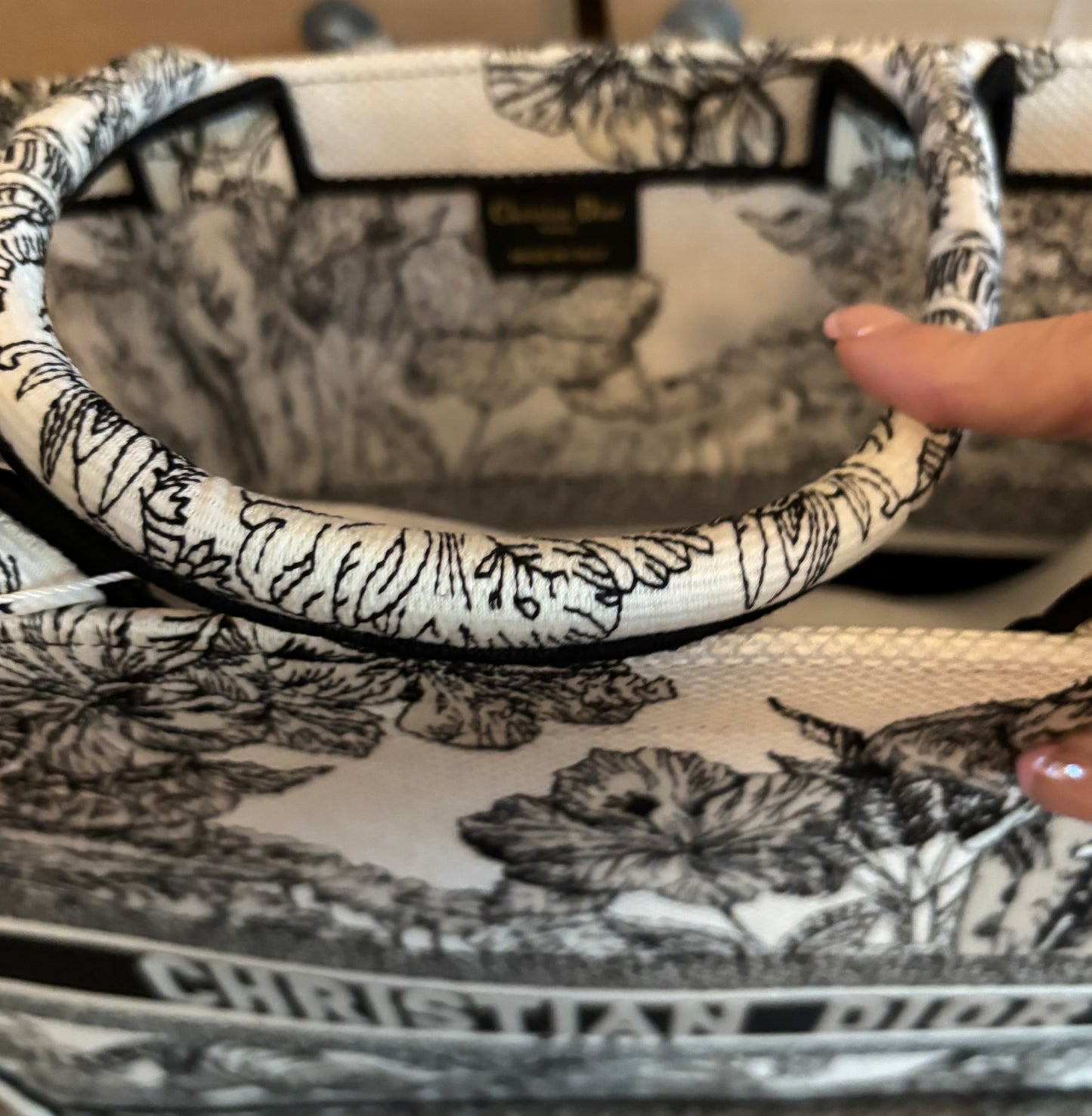 Christian Dior Large Book Tote Mirror 2652
