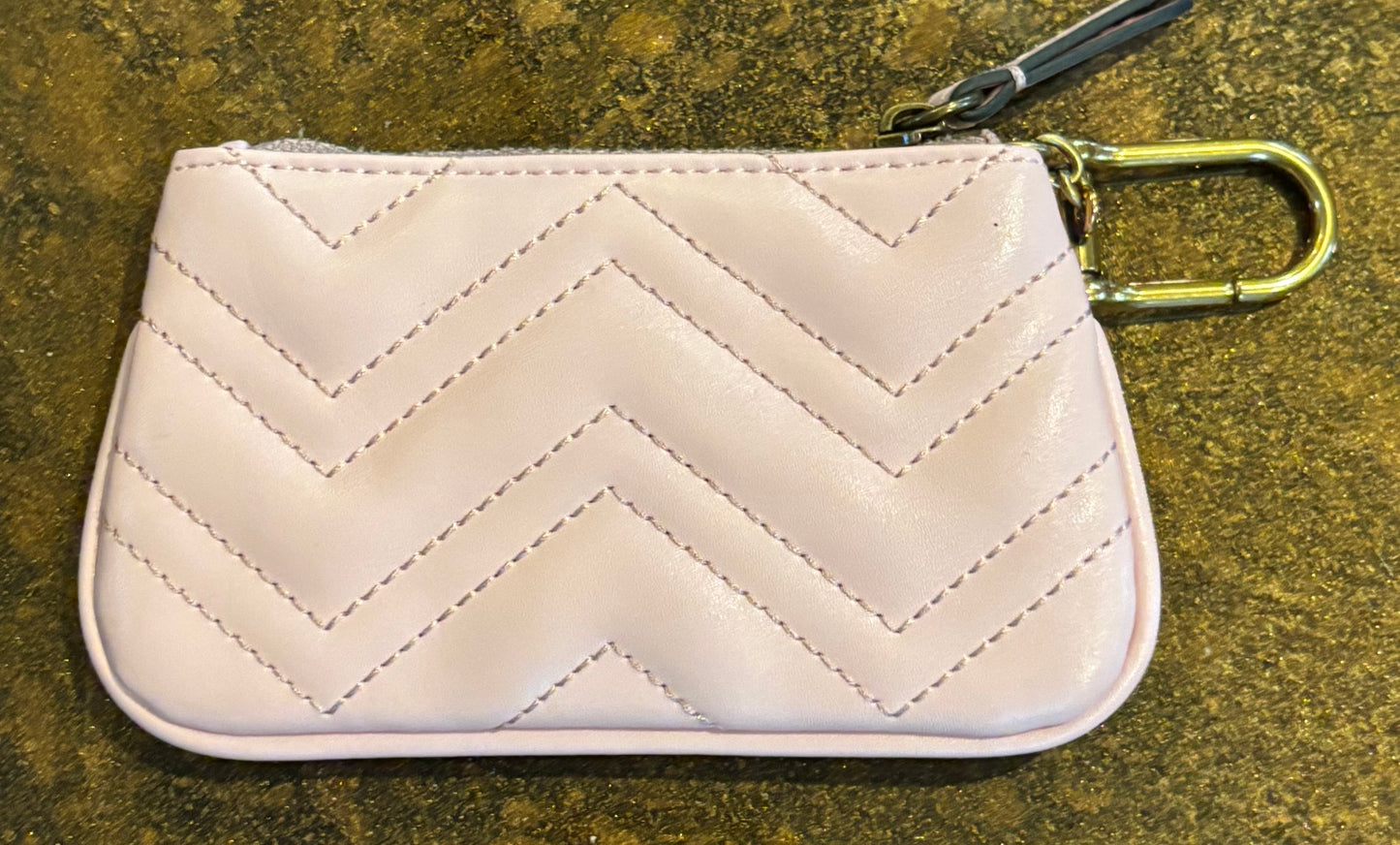 Gucci pale Pink Zippered Key Pouch