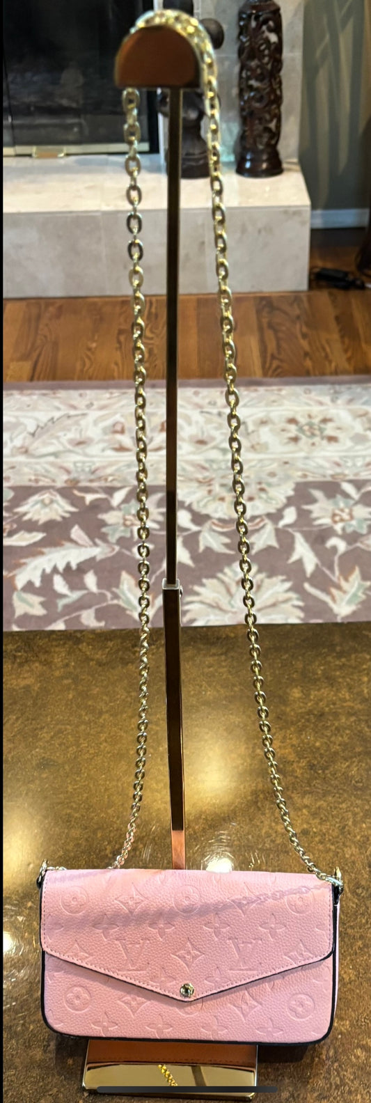 LV Pale Pink 3Pc Set Crossbody