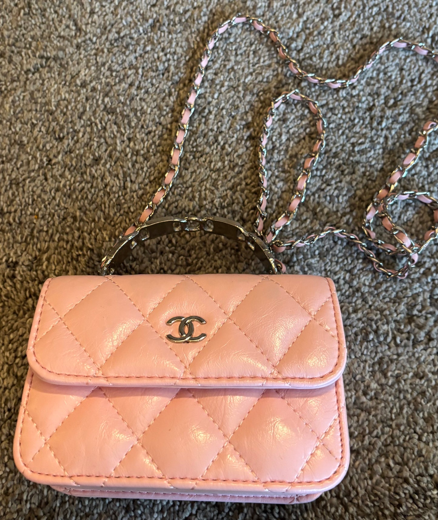 Chanel Pink Crossbody 2656