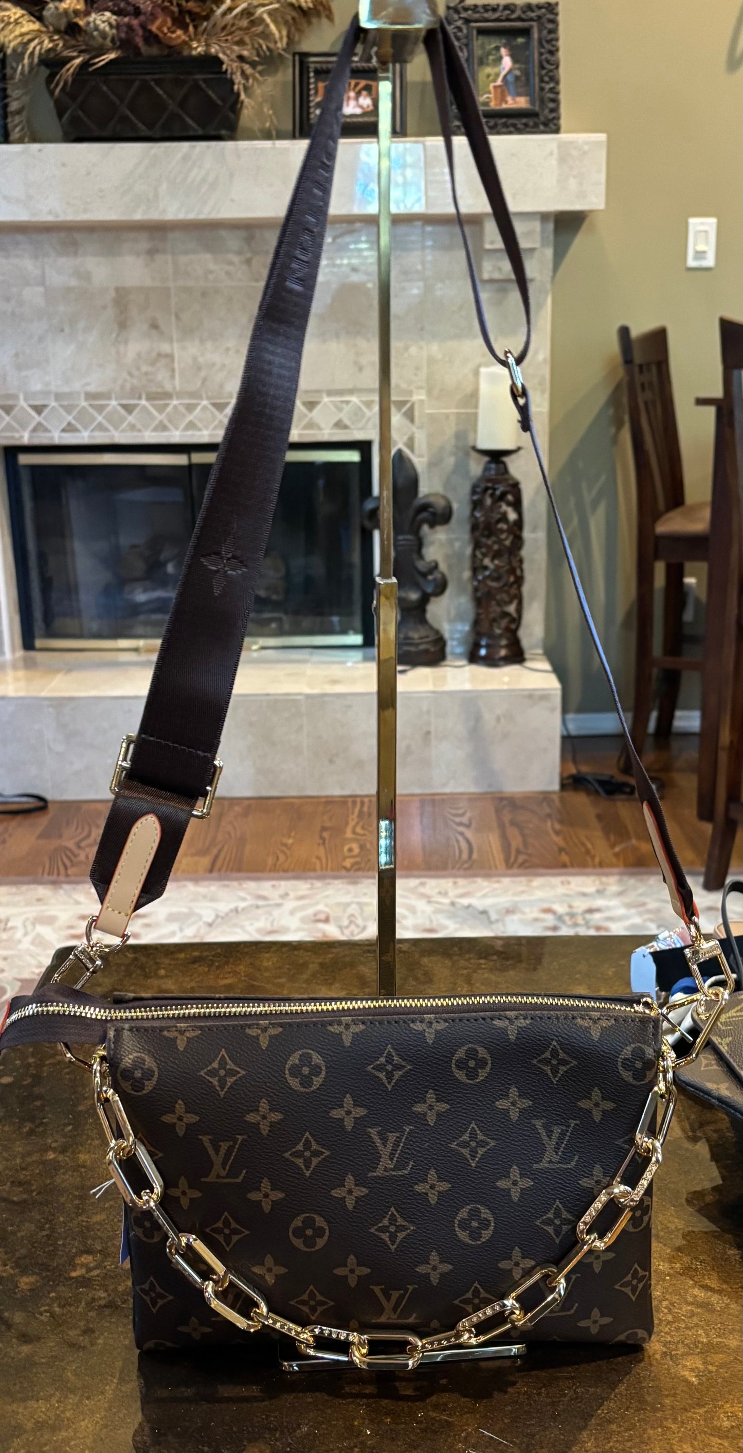 LV Coussin Mono Clutch/Crossbody