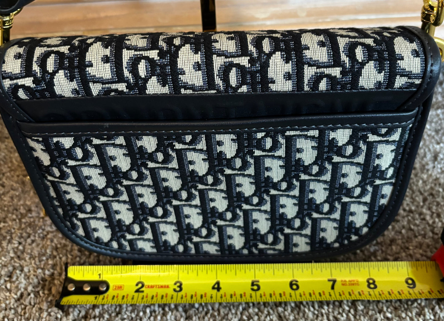 Christian Dior Oblique Canvas Shoulder Bag/Crossbody 2667