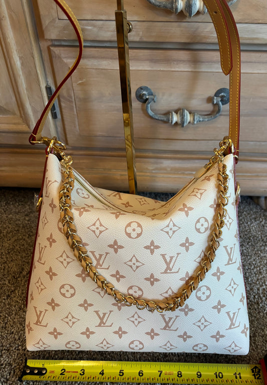 LV Multipass Handbag Dune Canvas Shoulder/Crossbody 2669