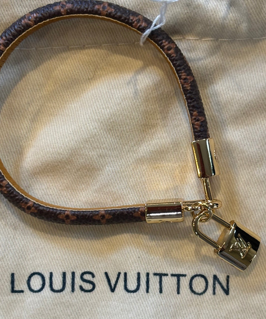 LV Canvas Mono Bracelet