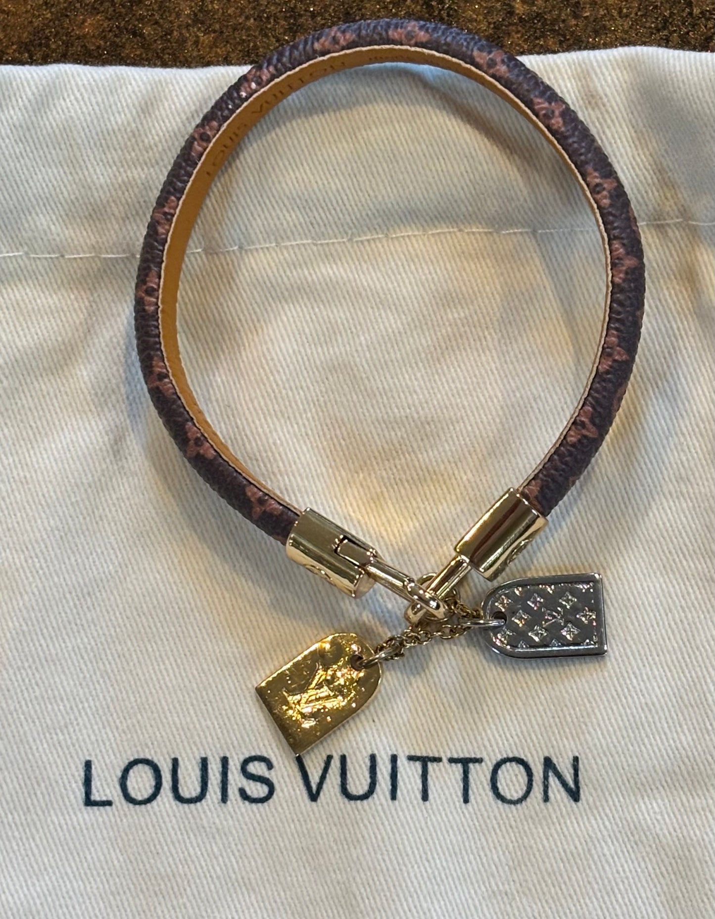 LV Mono Canvas Bracelet