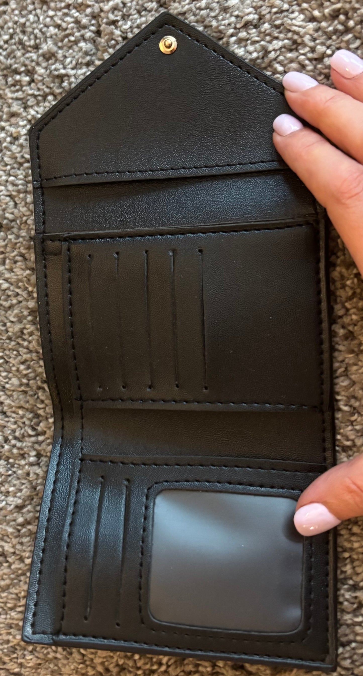 LV Louis Vuitton Mono Snap Wallet Small 2700
