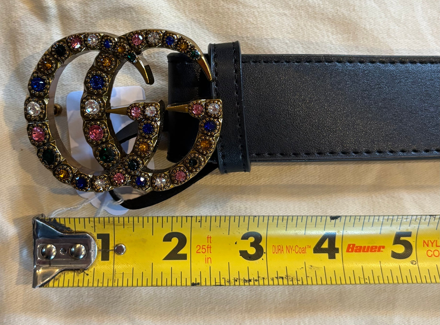 Gucci Rhinestone Belt