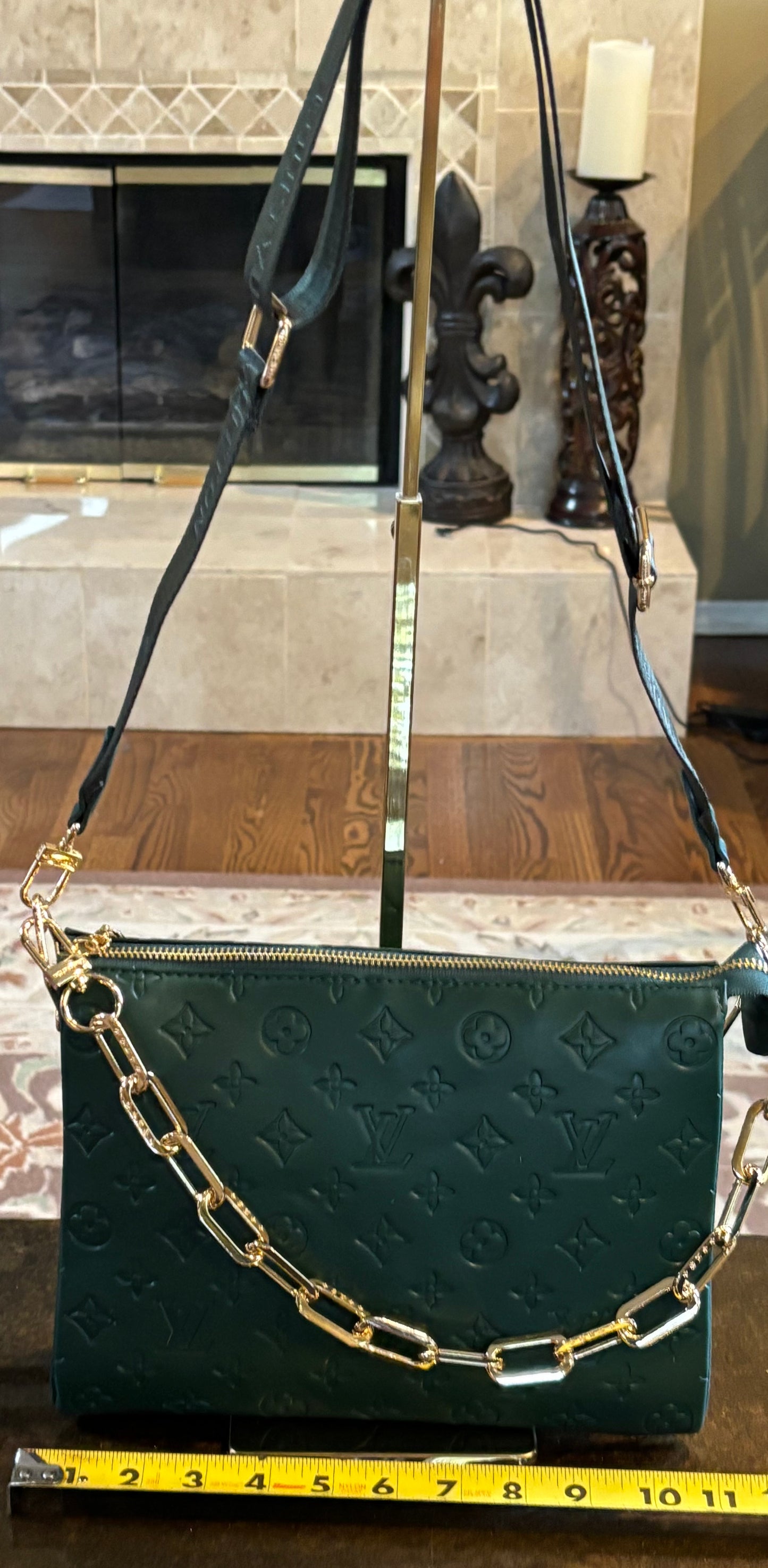 LV Deep Green Coussin