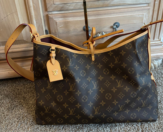 LV Brown Mono Carryall Shoulder/Crossbody 2684