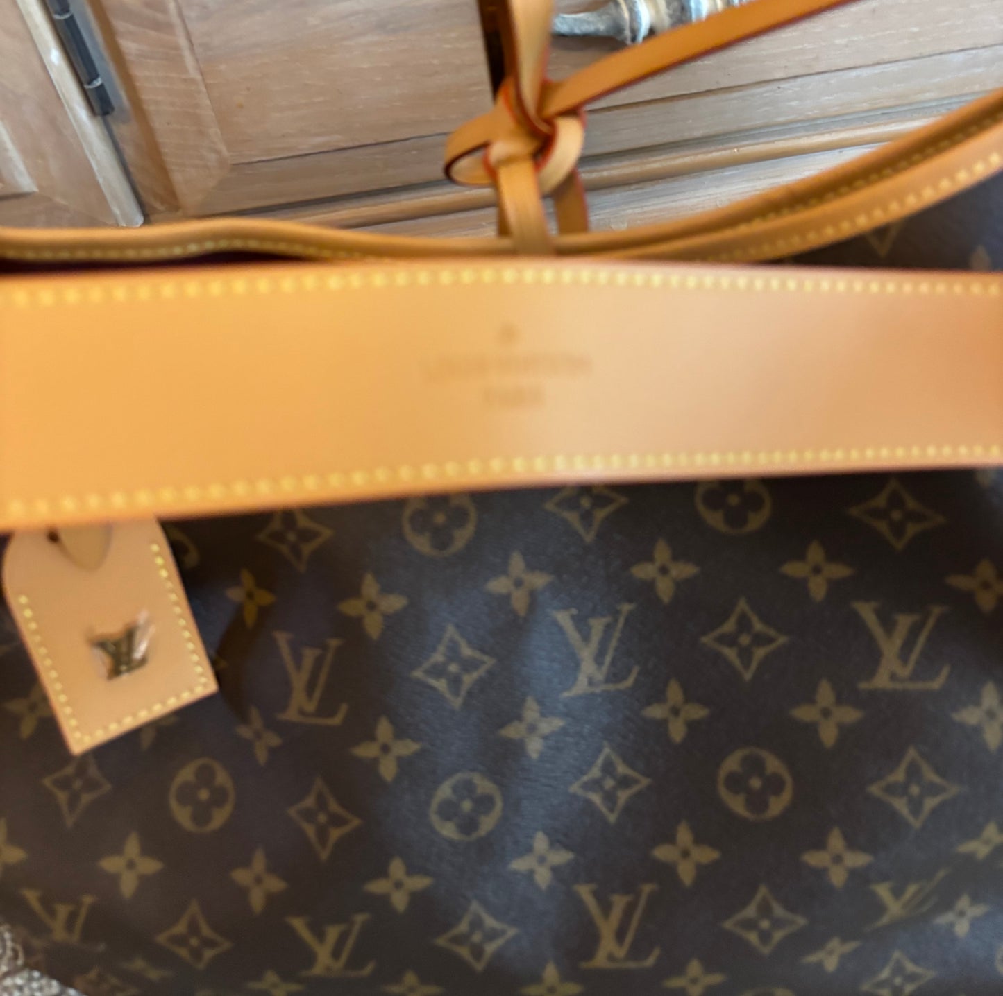 LV Brown Mono Carryall Shoulder/Crossbody 2684