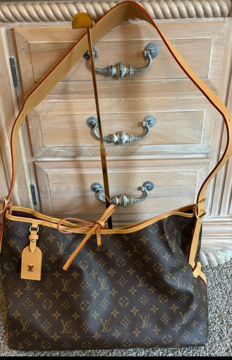 LV Brown Mono Carryall Shoulder/Crossbody 2684