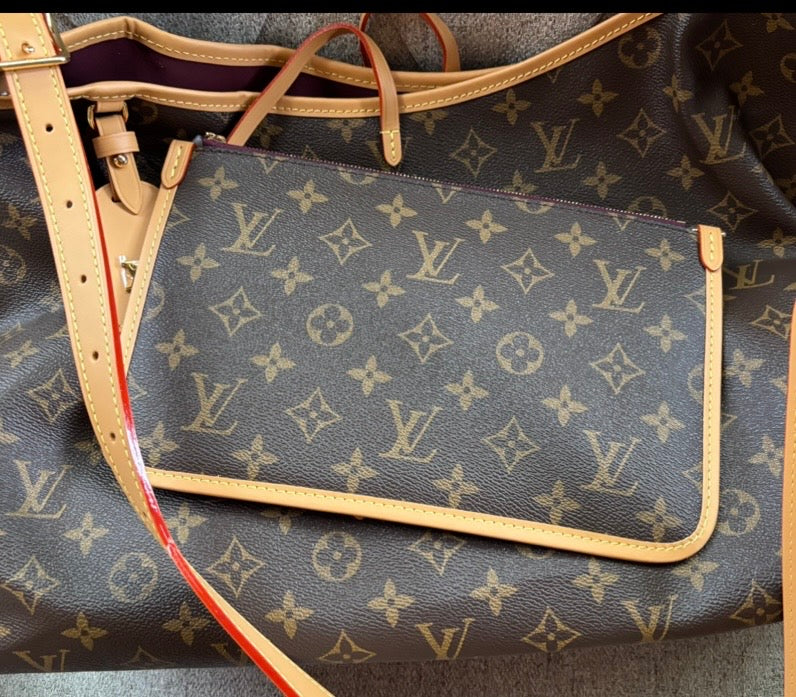 LV Brown Mono Carryall Shoulder/Crossbody 2684