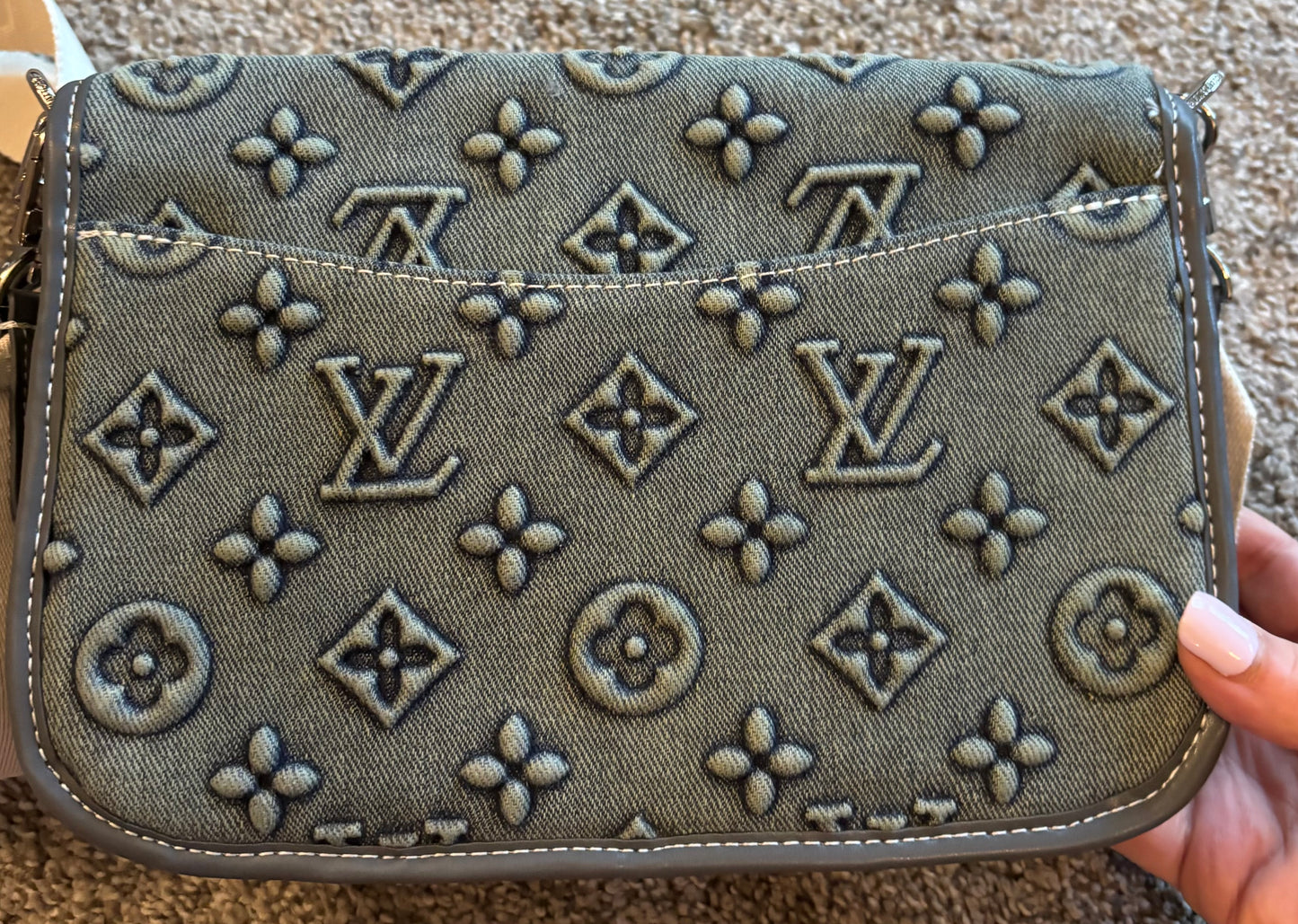 LV Diane Denim Shoulder Bag/Crossbody 2800