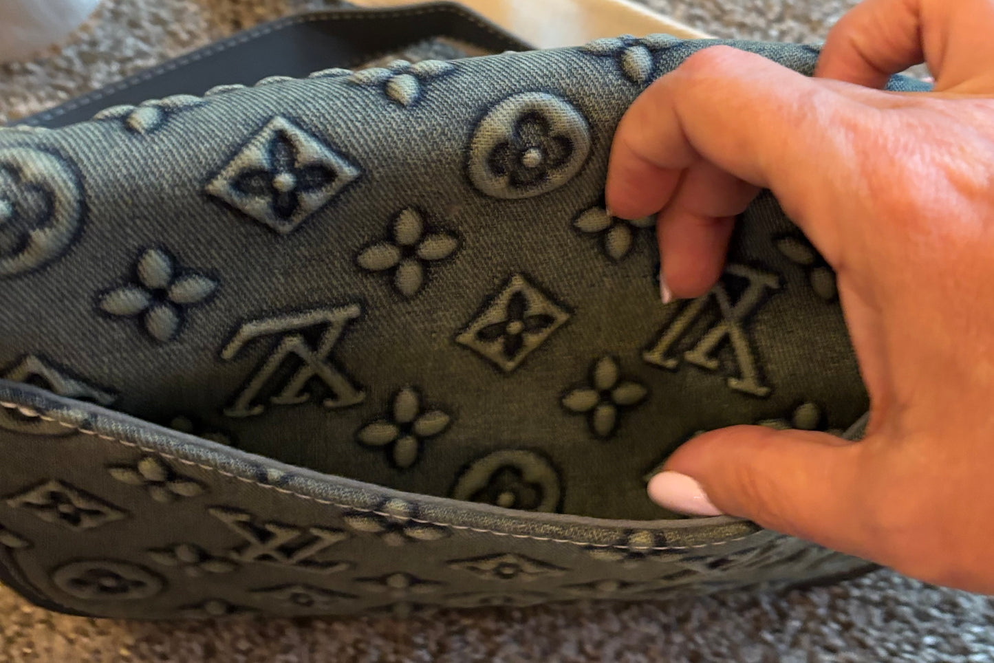 LV Diane Denim Shoulder Bag/Crossbody 2800