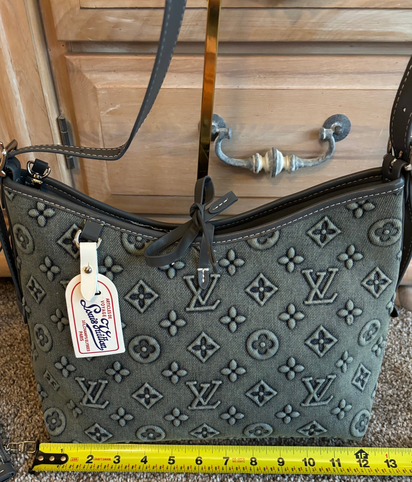 LV Mono Denim CarryAll Bag Sshoulder/Crossbody 2693