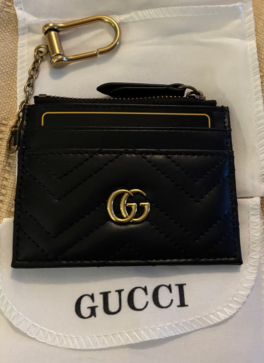 Gucci Black Zippered Keypouch