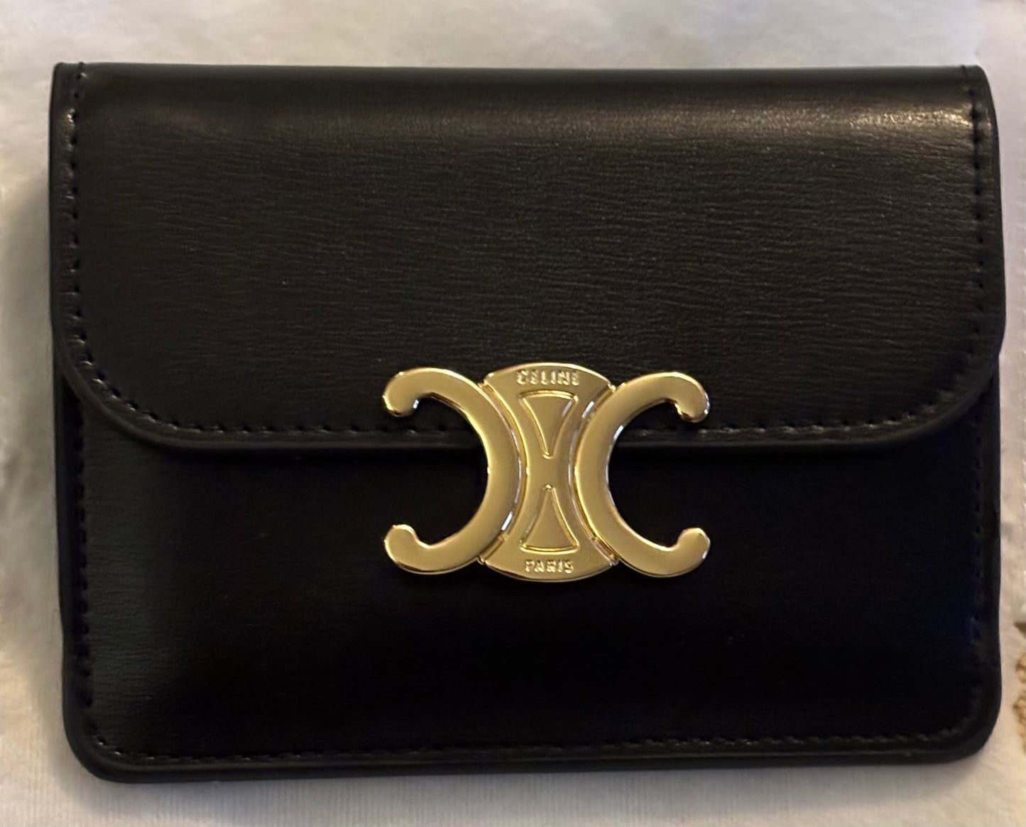 Celine Black Cardholder