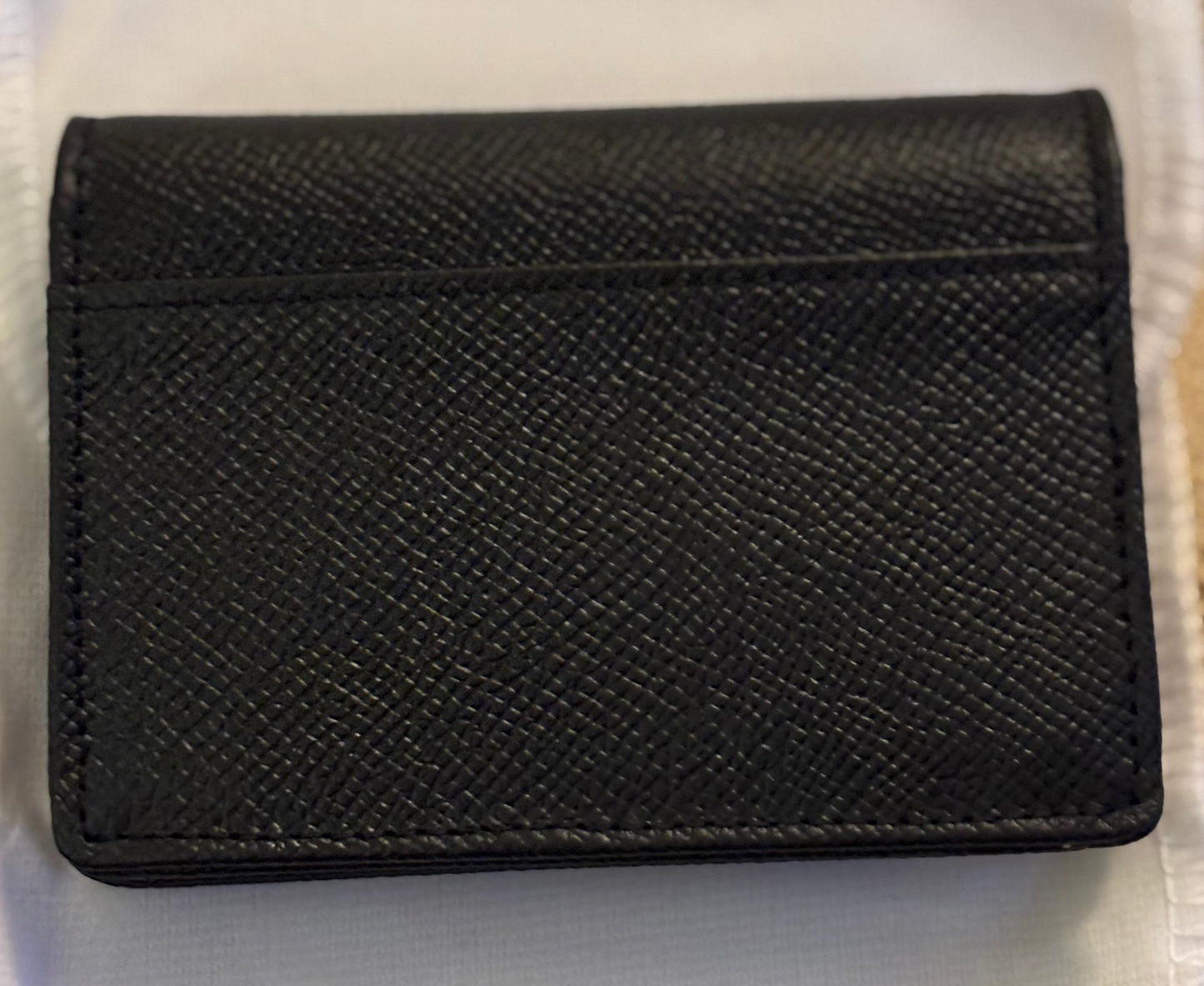 Christian Dior Black Leather Wallet