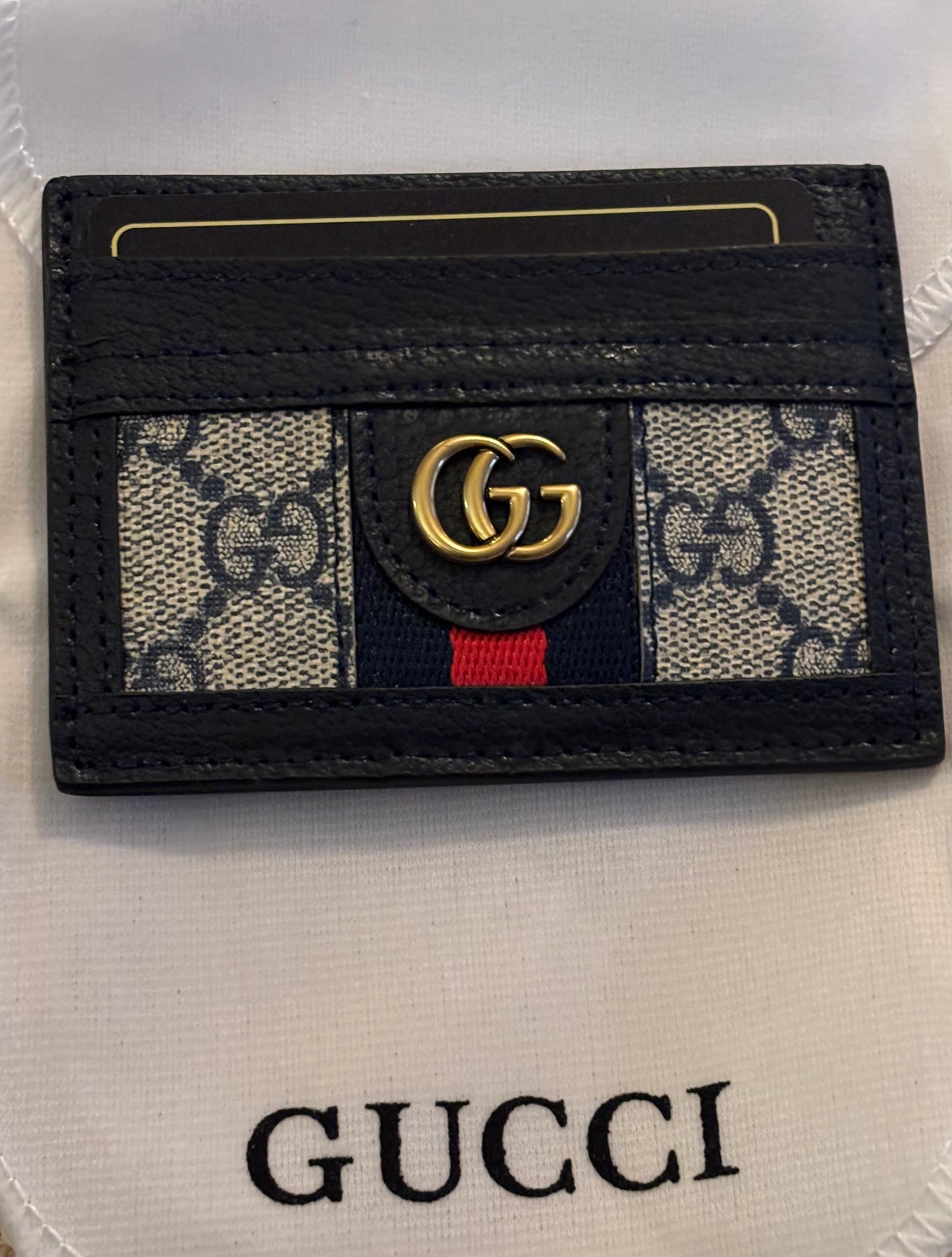 Gucci Mono navy Cardholder