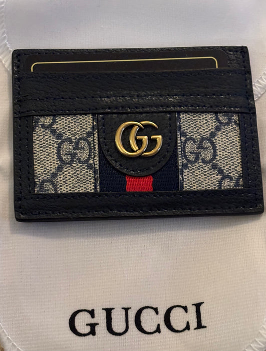 Gucci Mono navy Cardholder