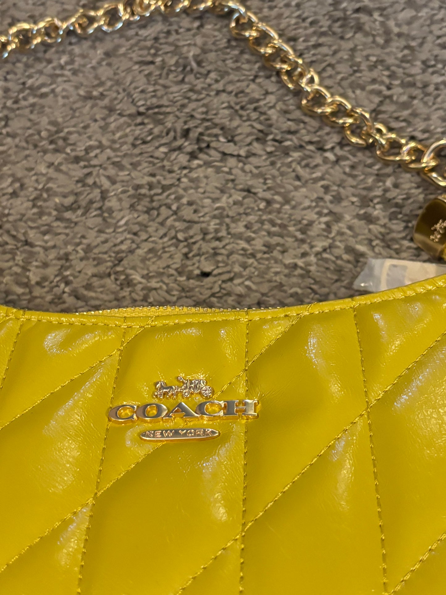 Coach Yellow Crossbody/Shoulder Bag 2695