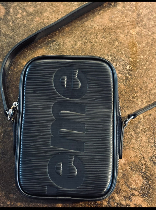 LV Supreme Black Crossbody