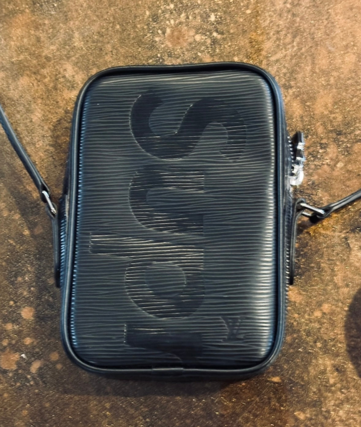LV Supreme Black Crossbody