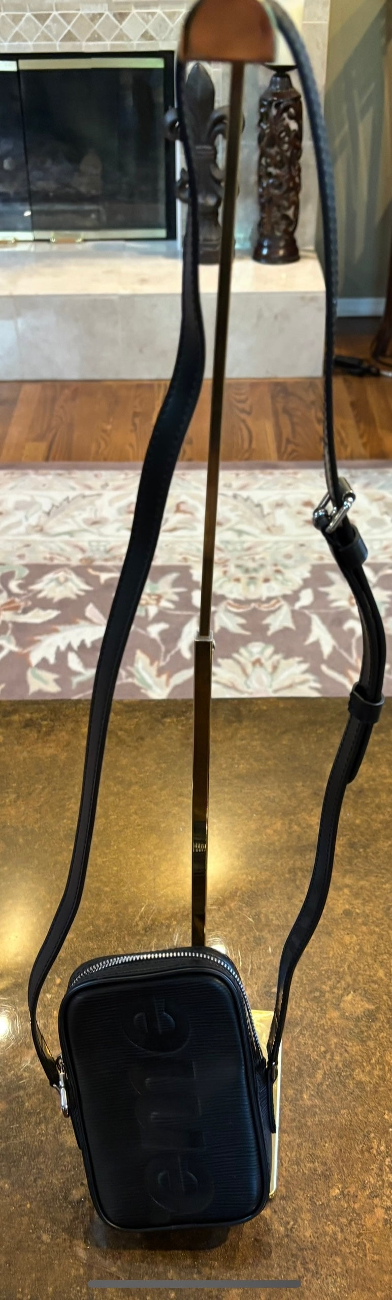 LV Supreme Black Crossbody