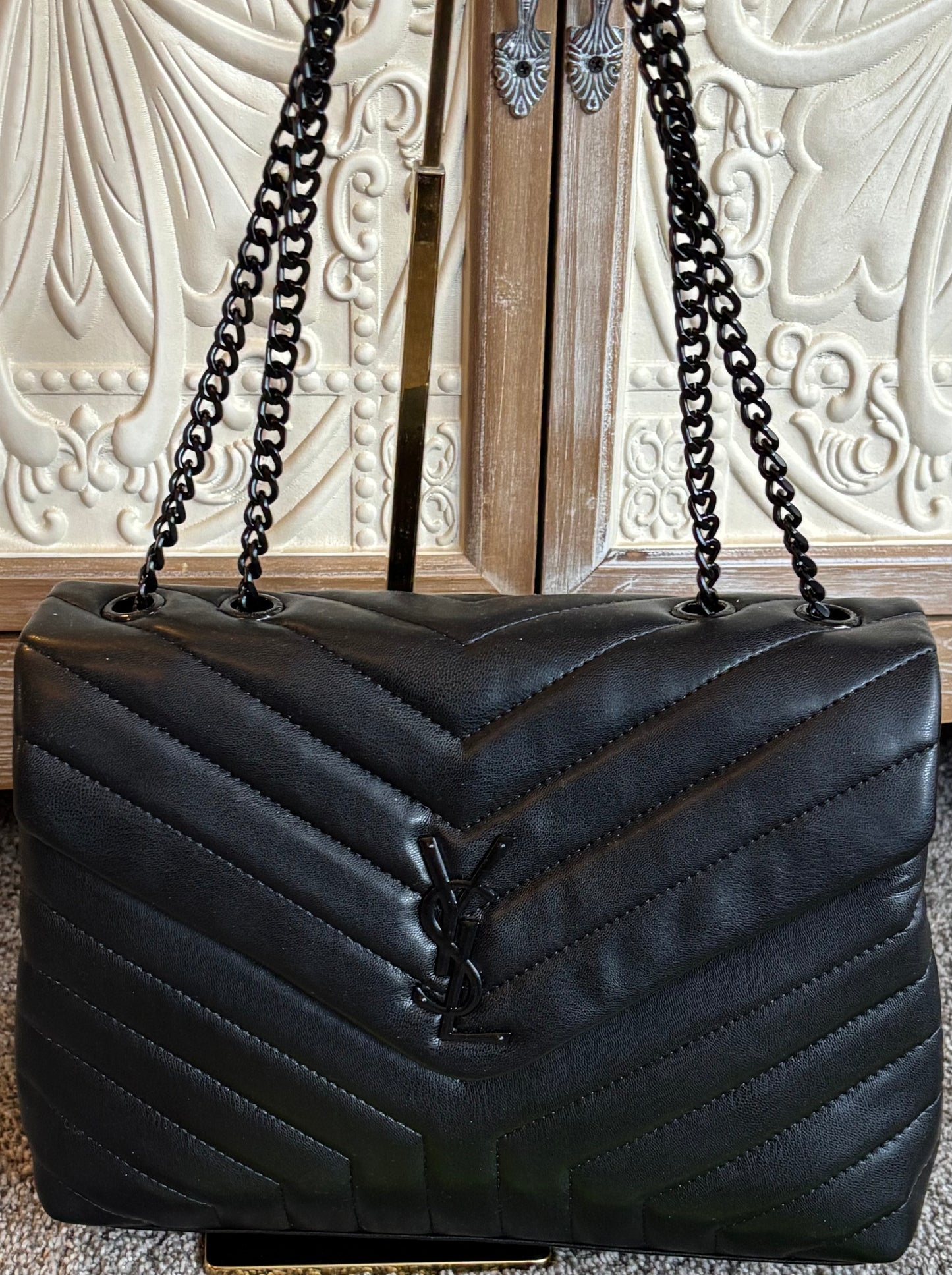 YSL Black Shoulder/Crossbody Bag