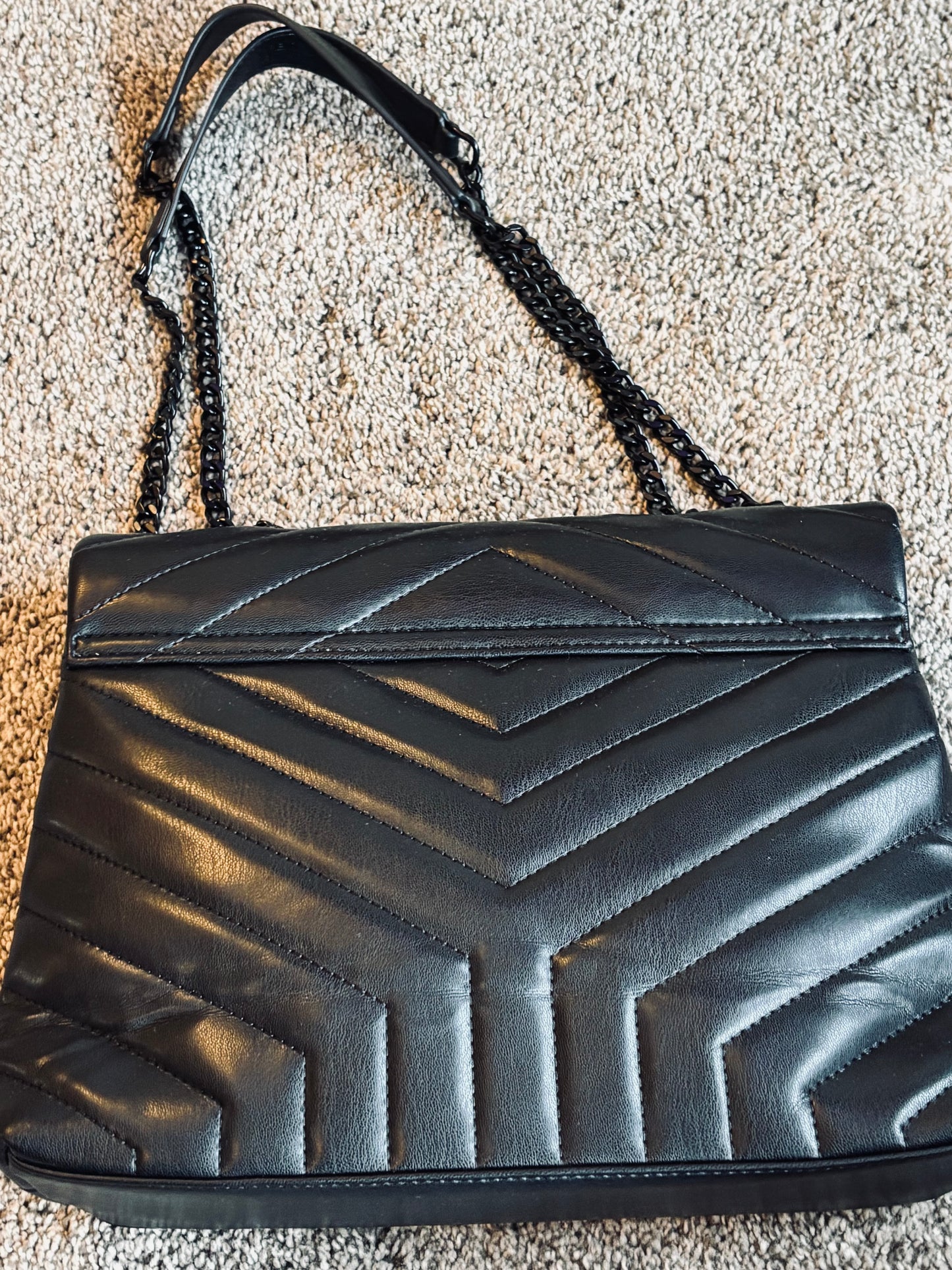 YSL Black Shoulder/Crossbody Bag