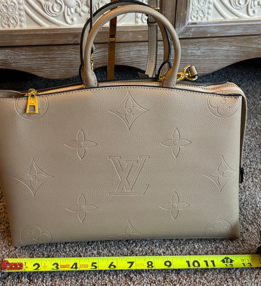 LV Tan Double Handle/Crossbody