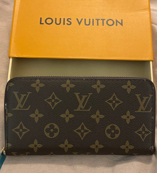 LV Mono Large Zippered Wallet