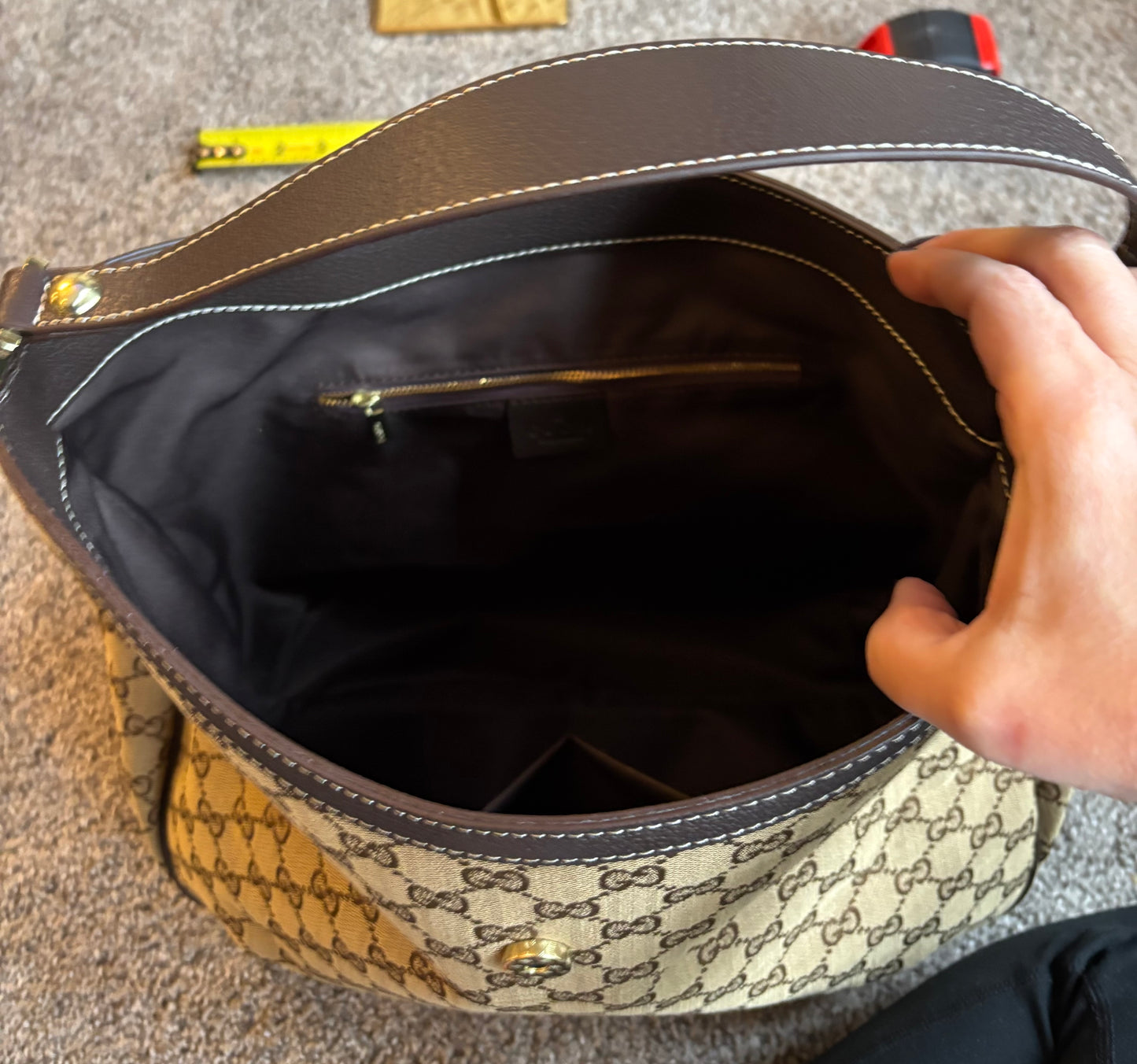 Gucci Mono Shoulder Bag